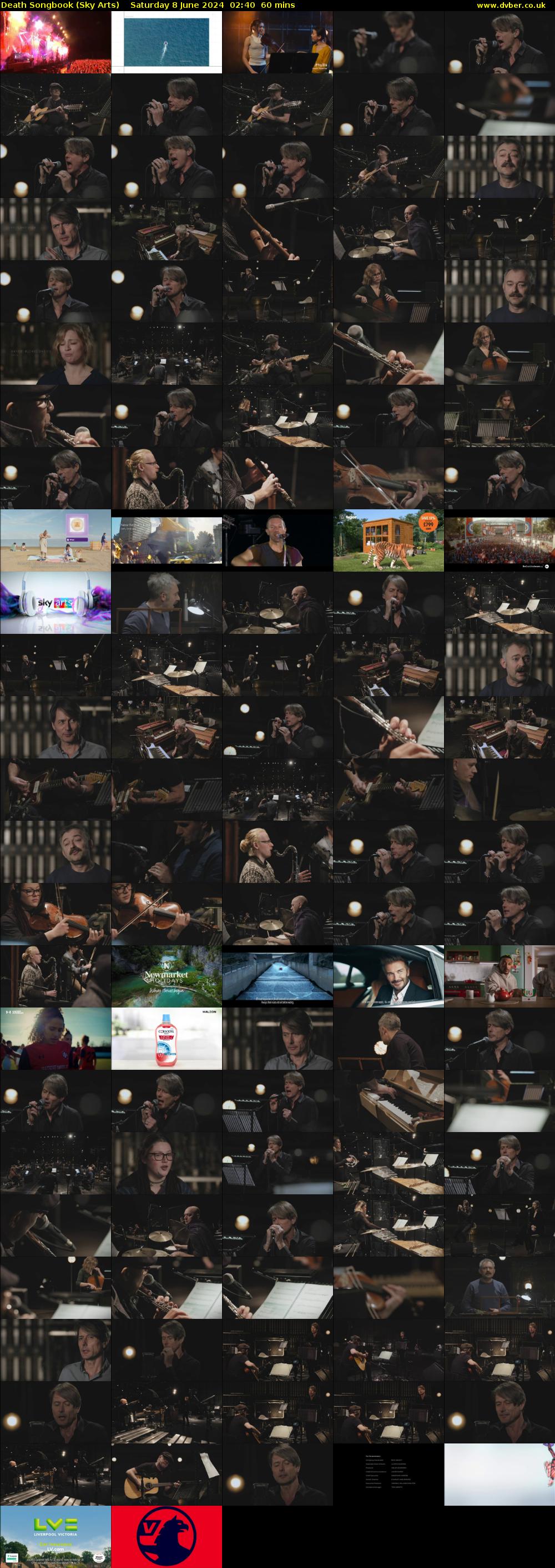 Death Songbook (Sky Arts) Saturday 8 June 2024 02:40 - 03:40