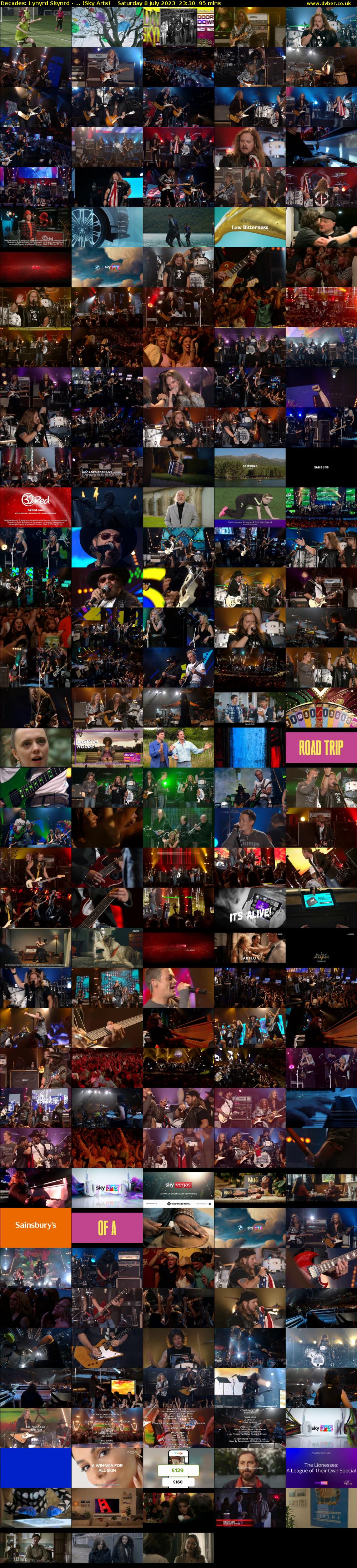 Decades: Lynyrd Skynrd - ... (Sky Arts) Saturday 8 July 2023 23:30 - 01:05