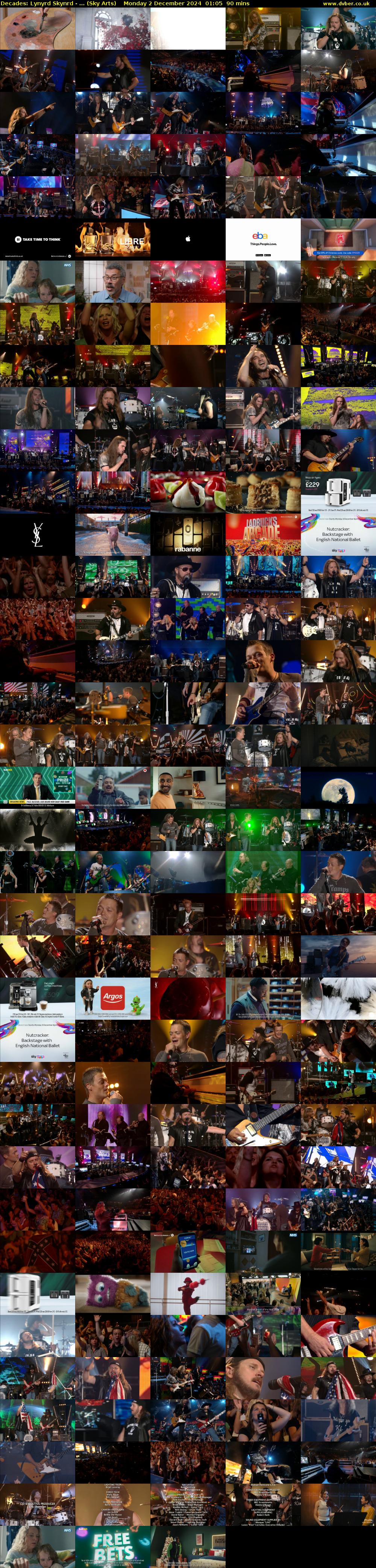 Decades: Lynyrd Skynrd - ... (Sky Arts) Monday 2 December 2024 01:05 - 02:35