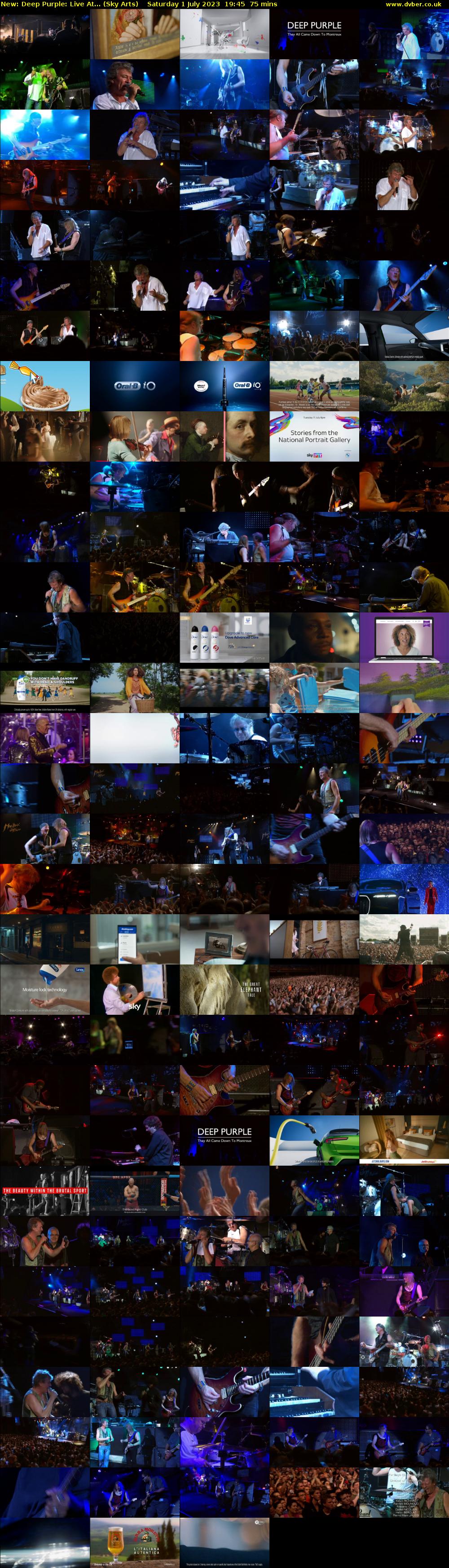 Deep Purple: Live At... (Sky Arts) Saturday 1 July 2023 19:45 - 21:00