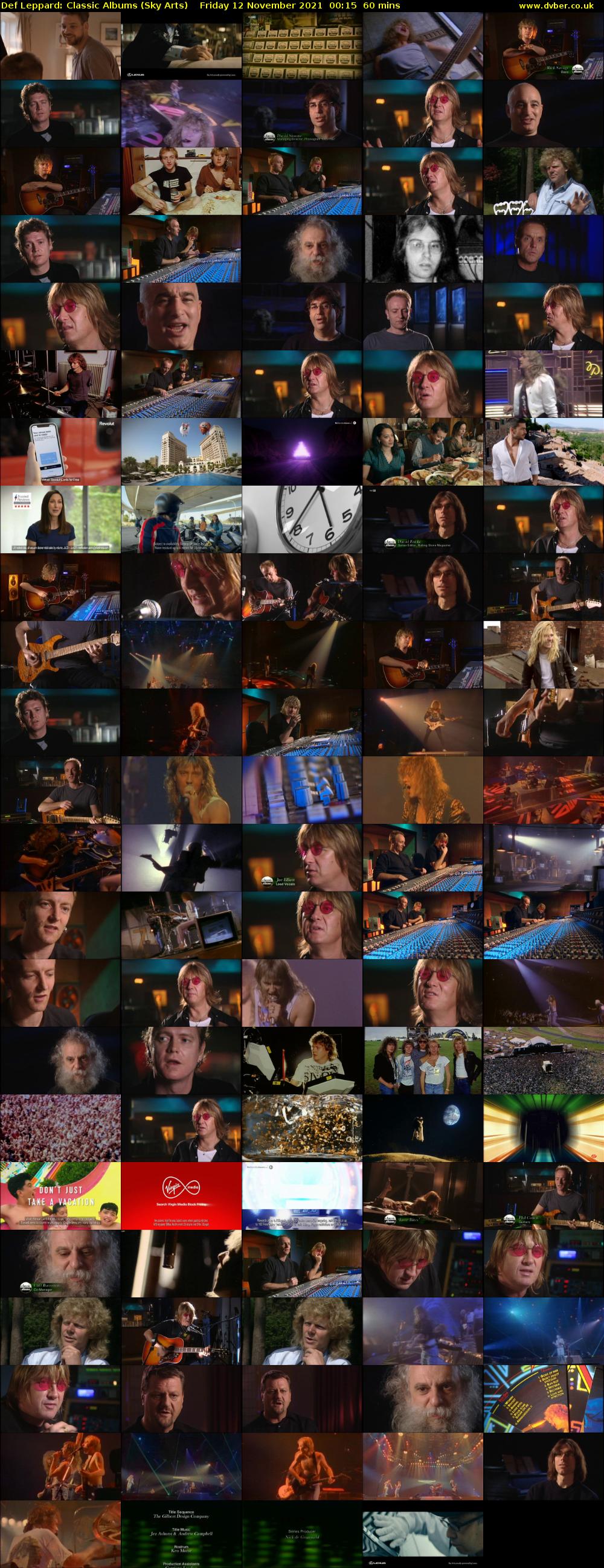 Def Leppard: Classic Albums (Sky Arts) Friday 12 November 2021 00:15 - 01:15