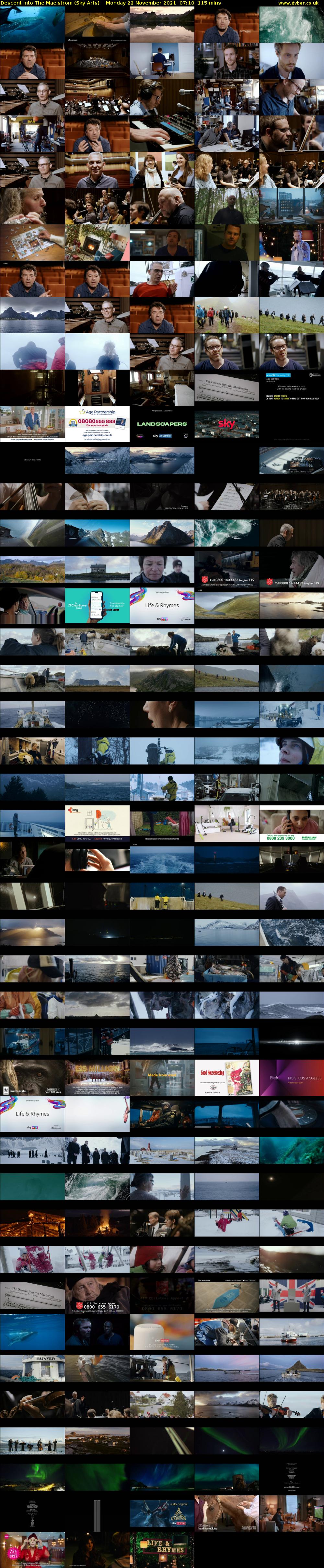 Descent Into The Maelstrom (Sky Arts) Monday 22 November 2021 07:10 - 09:05