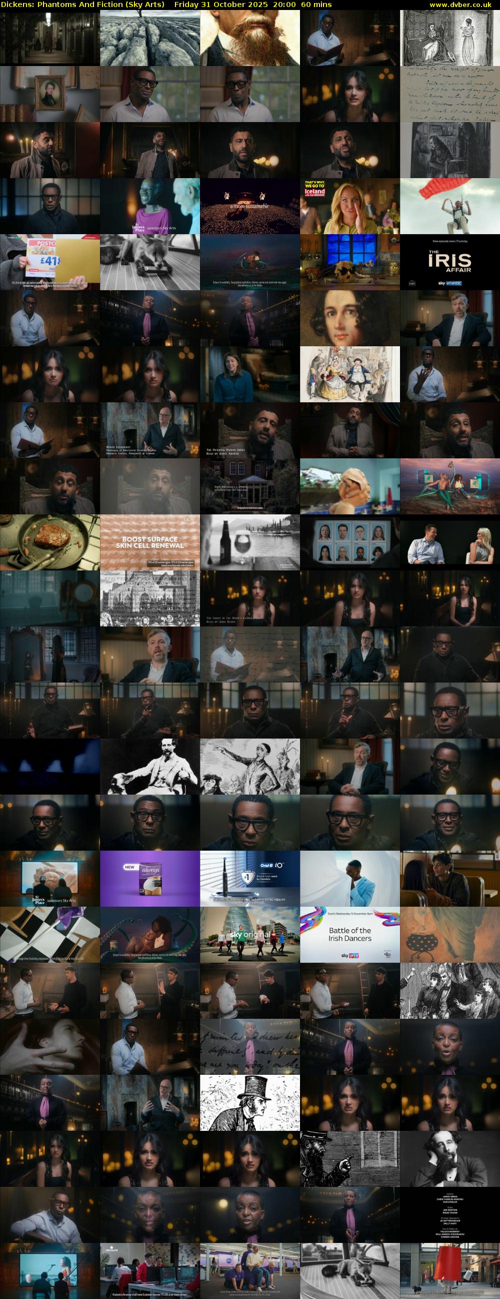 Dickens: Phantoms And Fiction (Sky Arts) Friday 31 October 2025 20:00 - 21:00