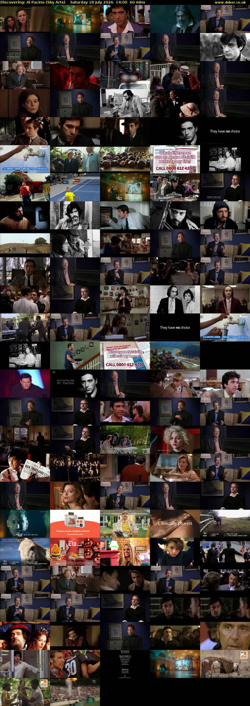 Discovering: Al Pacino (Sky Arts) Saturday 18 July 2026 14:00 - 15:00