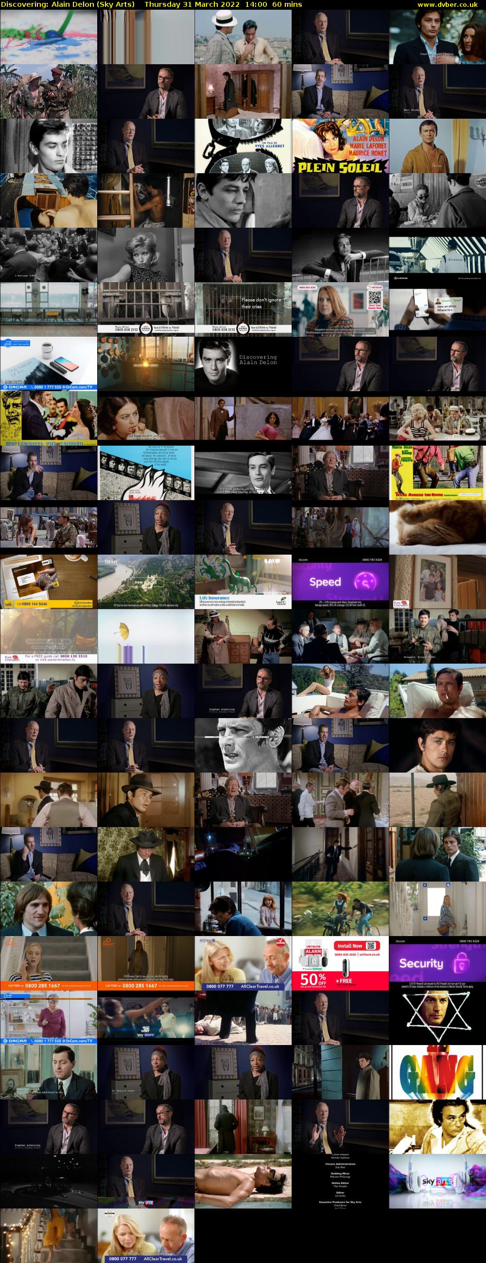 Discovering: Alain Delon (Sky Arts) Thursday 31 March 2022 14:00 - 15:00