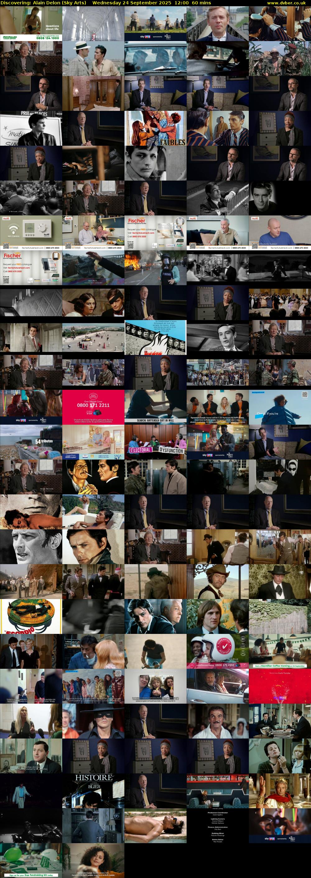 Discovering: Alain Delon (Sky Arts) Wednesday 24 September 2025 12:00 - 13:00
