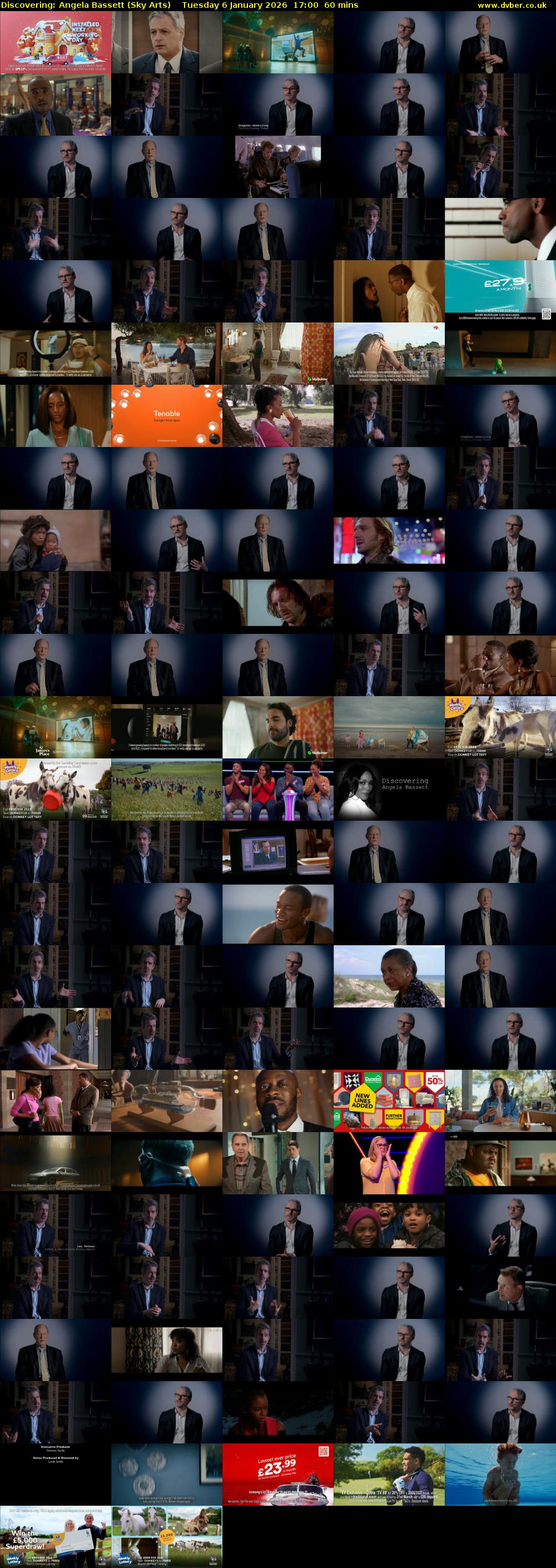 Discovering: Angela Bassett (Sky Arts) Tuesday 6 January 2026 17:00 - 18:00