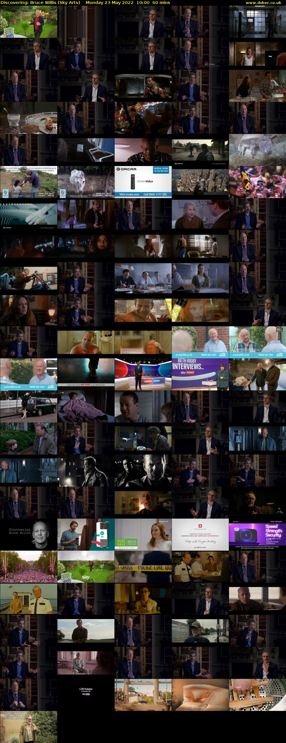 Discovering: Bruce Willis (Sky Arts) Monday 23 May 2022 10:00 - 11:00