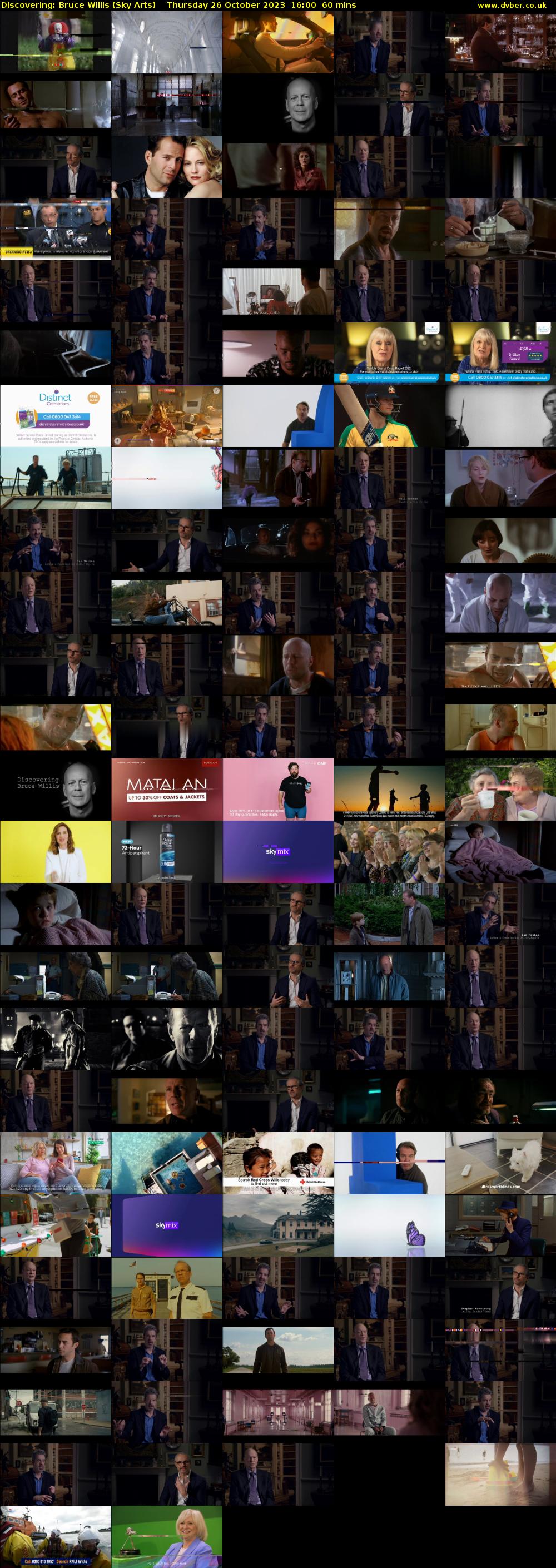 Discovering: Bruce Willis (Sky Arts) Thursday 26 October 2023 16:00 - 17:00
