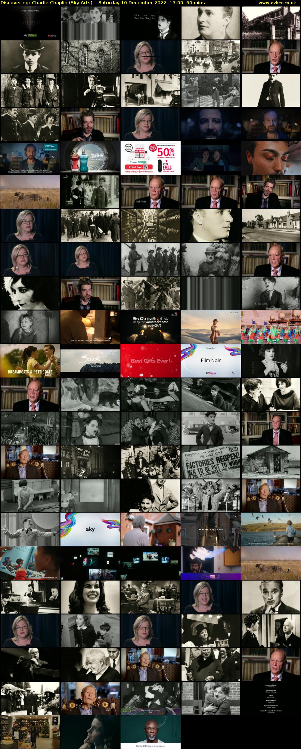 Discovering: Charlie Chaplin (Sky Arts) Saturday 10 December 2022 15:00 - 16:00