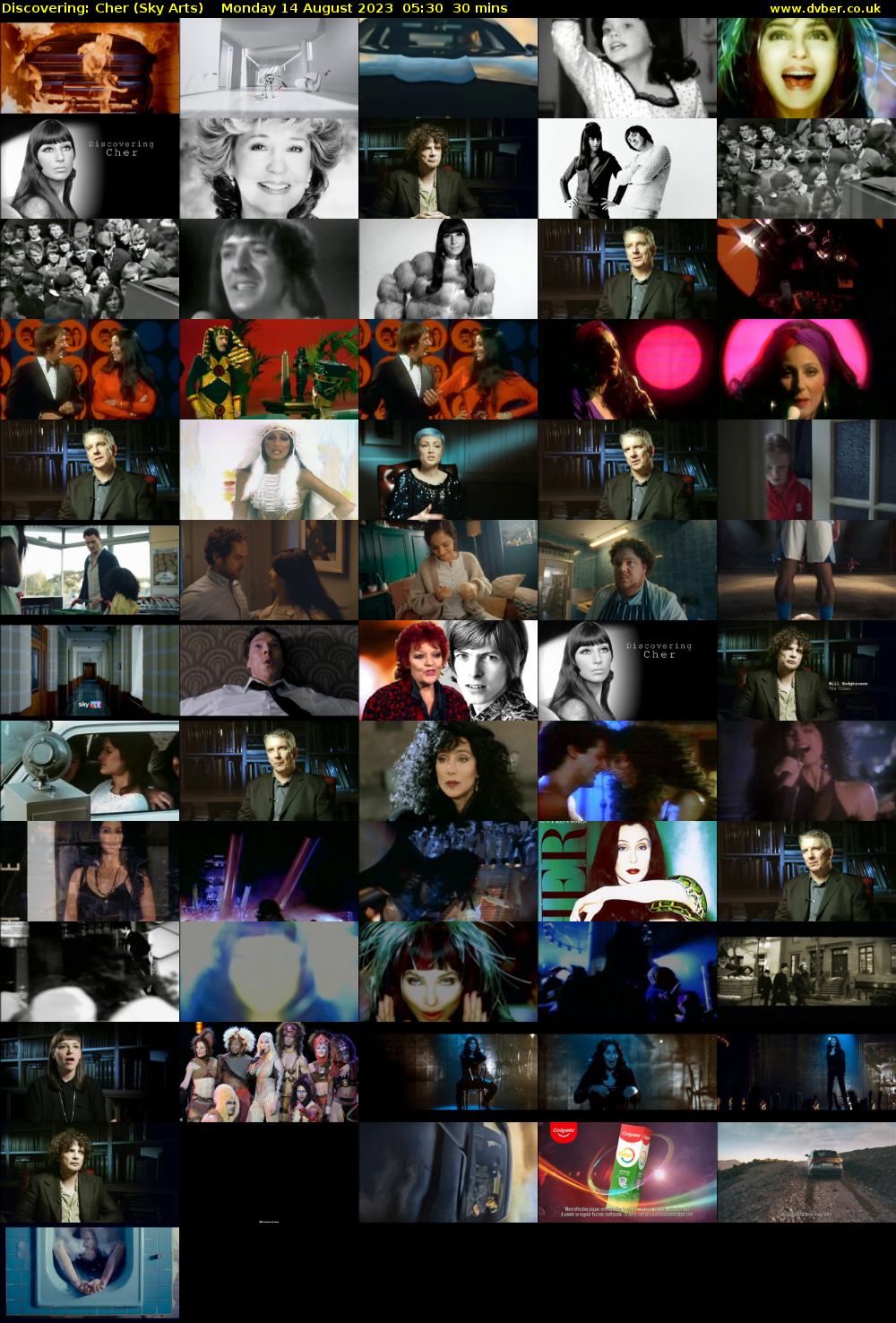 Discovering: Cher (Sky Arts) Monday 14 August 2023 05:30 - 06:00