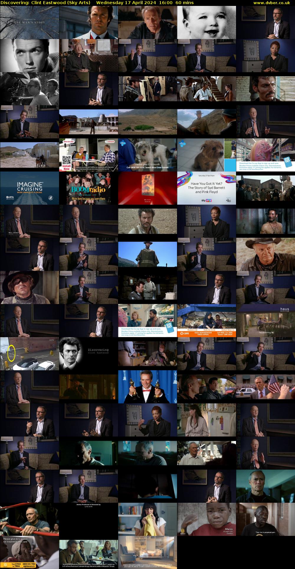 Discovering: Clint Eastwood (Sky Arts) Wednesday 17 April 2024 16:00 - 17:00