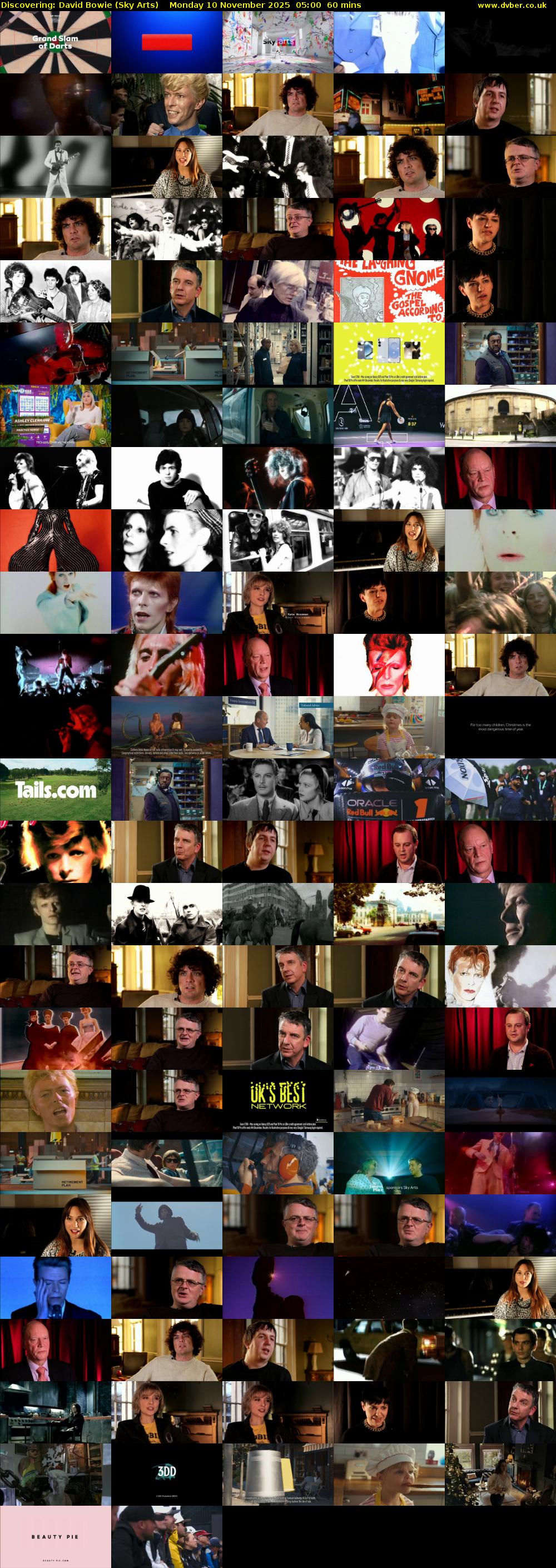Discovering: David Bowie (Sky Arts) Monday 10 November 2025 05:00 - 06:00