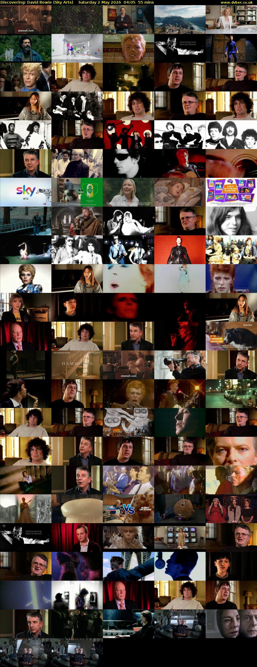 Discovering: David Bowie (Sky Arts) Saturday 2 May 2026 04:05 - 05:00