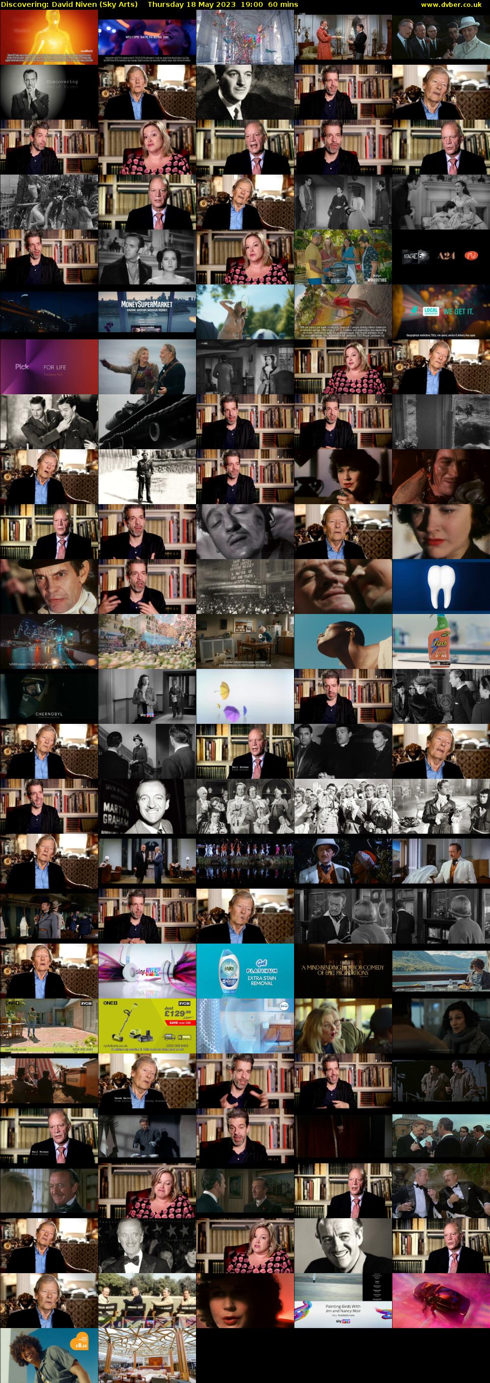 Discovering: David Niven (Sky Arts) Thursday 18 May 2023 19:00 - 20:00
