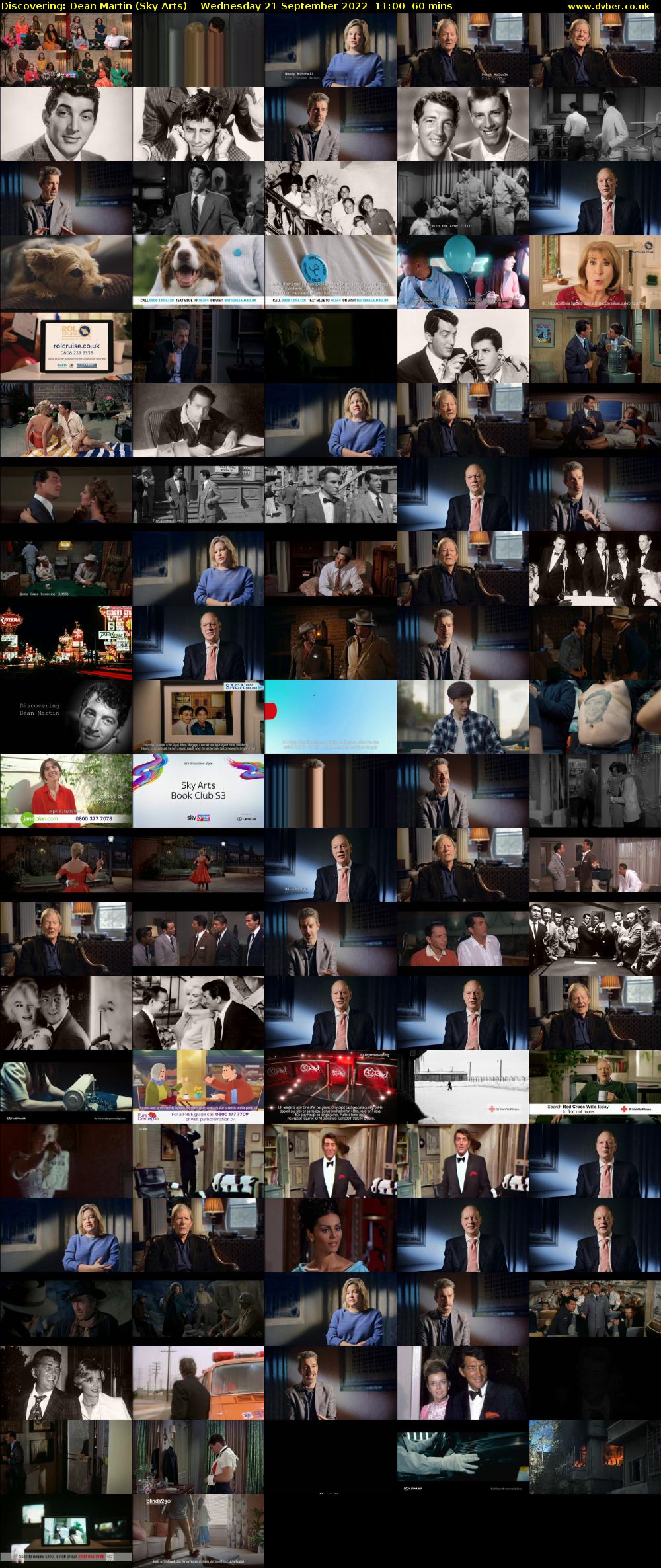 Discovering: Dean Martin (Sky Arts) Wednesday 21 September 2022 11:00 - 12:00
