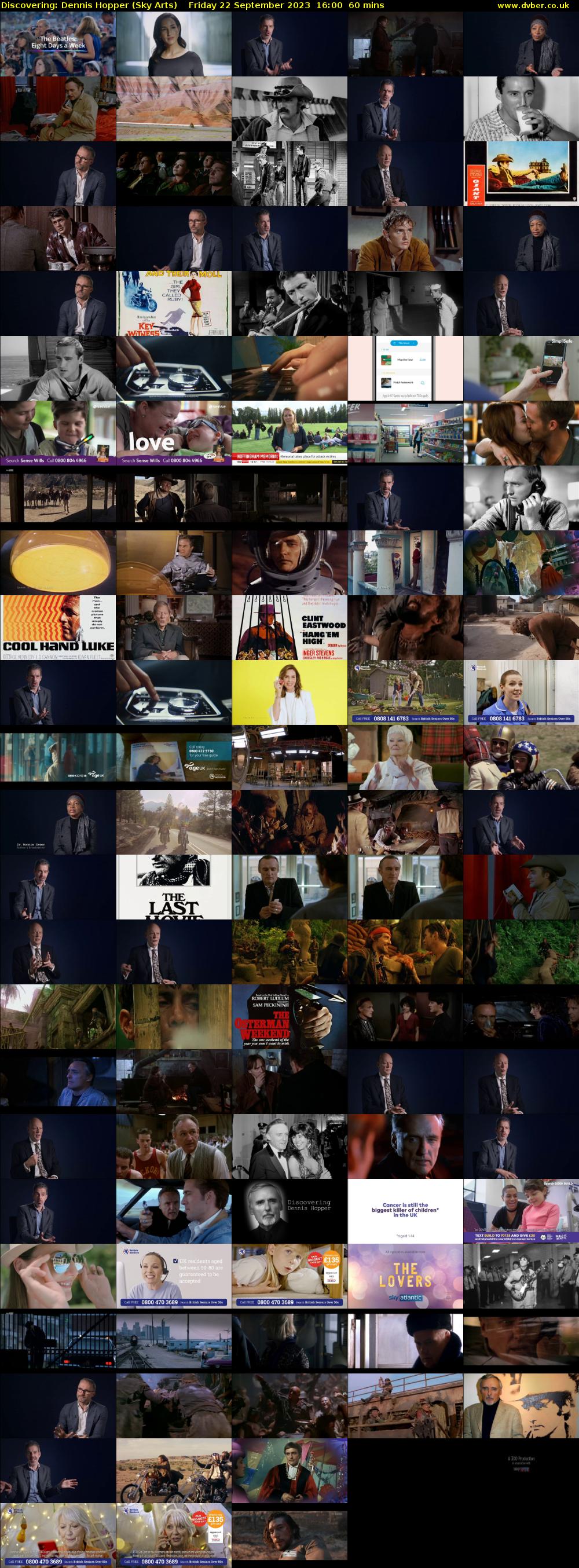 Discovering: Dennis Hopper (Sky Arts) Friday 22 September 2023 16:00 - 17:00