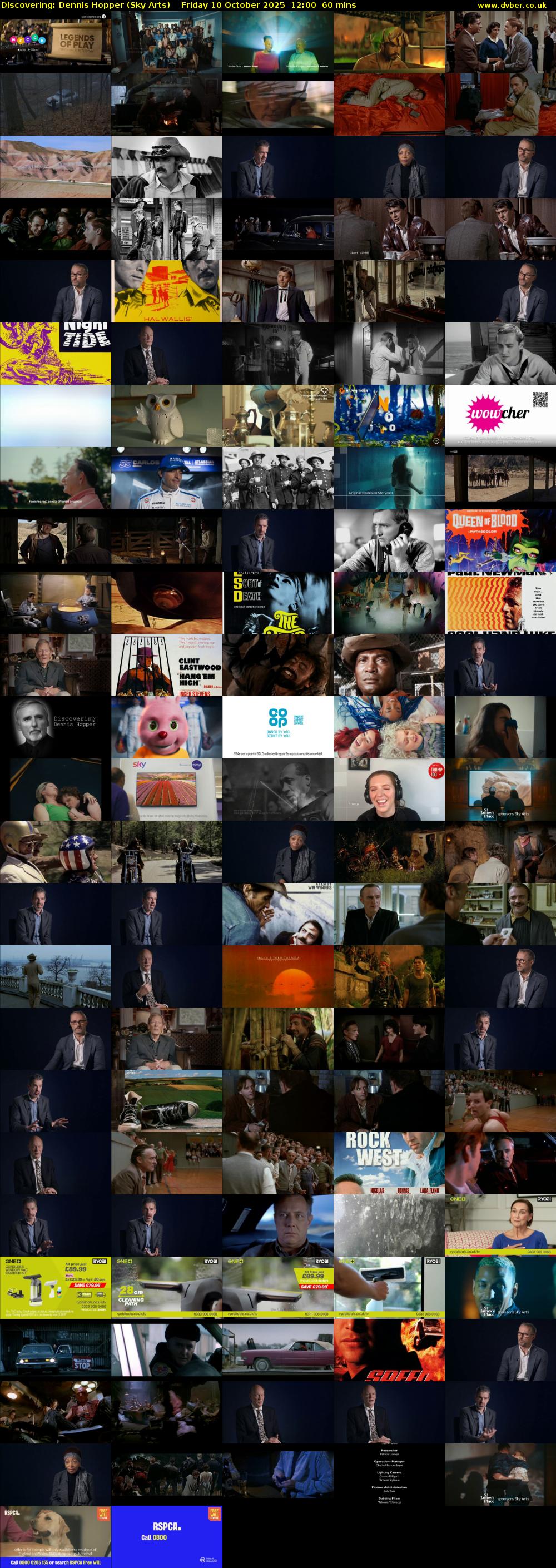 Discovering: Dennis Hopper (Sky Arts) Friday 10 October 2025 12:00 - 13:00