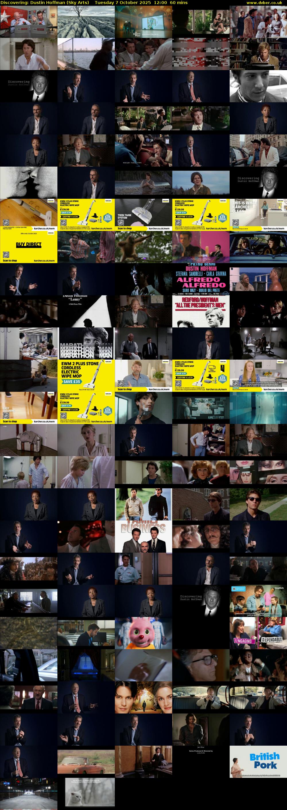 Discovering: Dustin Hoffman (Sky Arts) Tuesday 7 October 2025 12:00 - 13:00