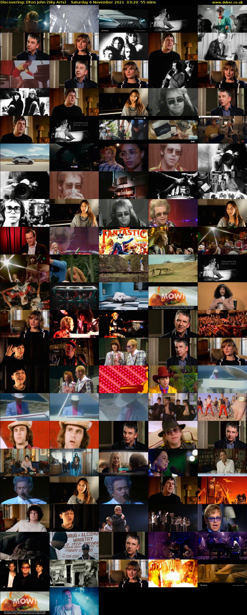 Discovering: Elton John (Sky Arts) Saturday 6 November 2021 03:20 - 04:15