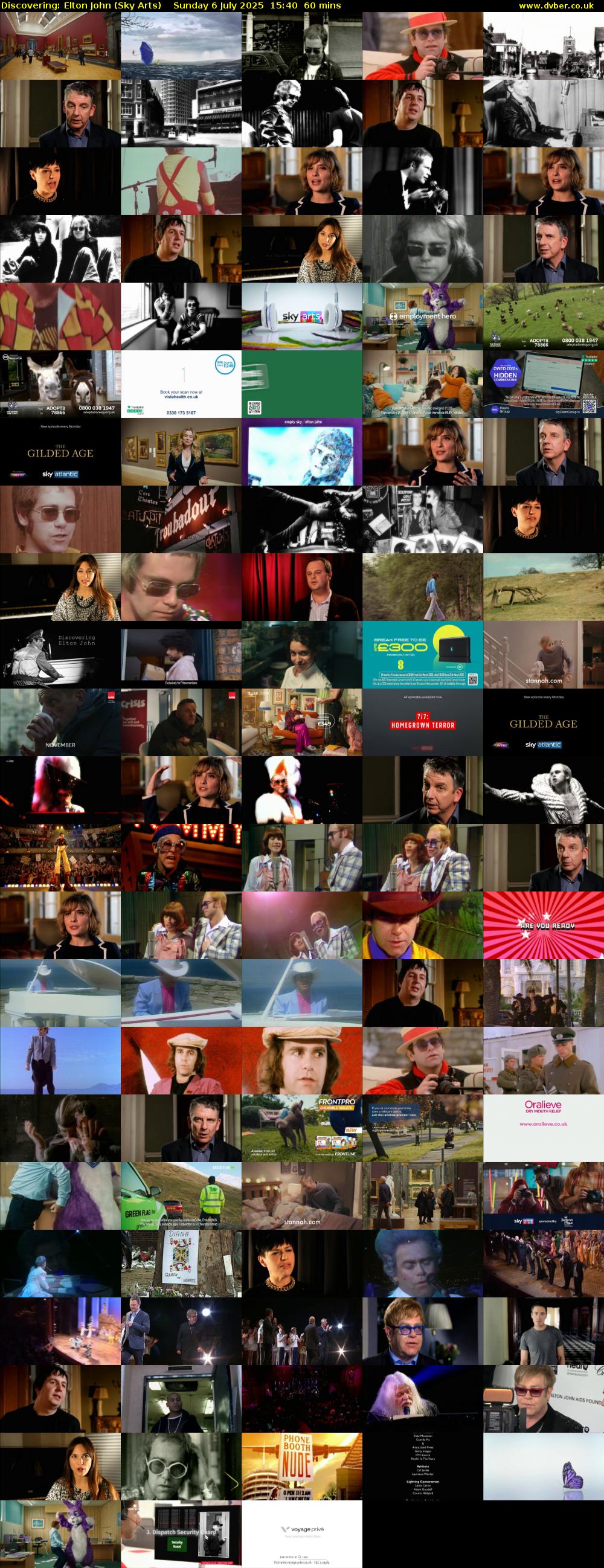 Discovering: Elton John (Sky Arts) Sunday 6 July 2025 15:40 - 16:40