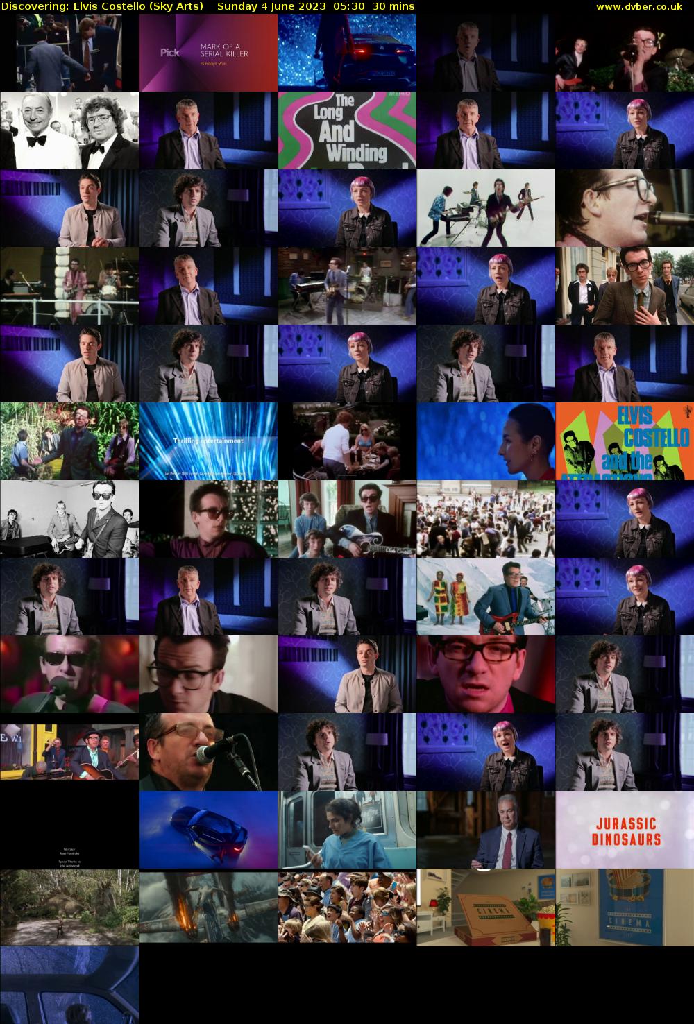 Discovering: Elvis Costello (Sky Arts) Sunday 4 June 2023 05:30 - 06:00