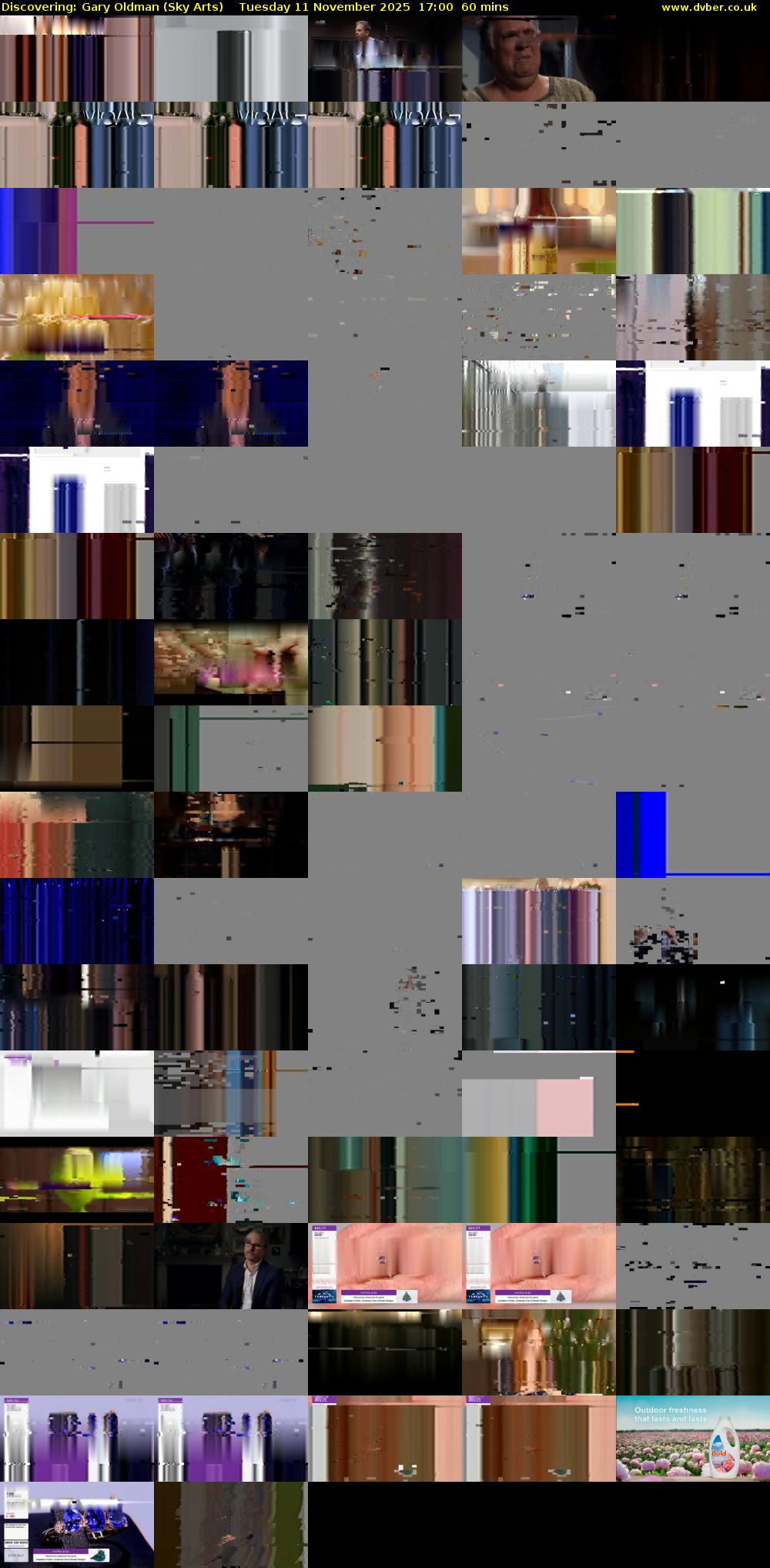 Discovering: Gary Oldman (Sky Arts) Tuesday 11 November 2025 17:00 - 18:00