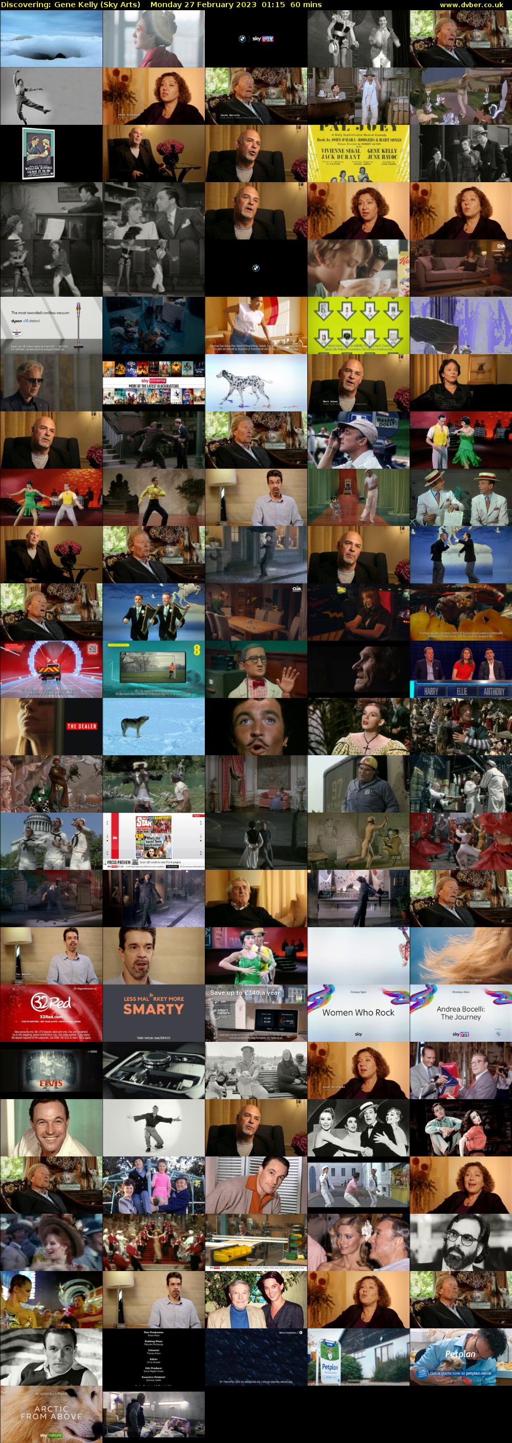 Discovering: Gene Kelly (Sky Arts) Monday 27 February 2023 01:15 - 02:15