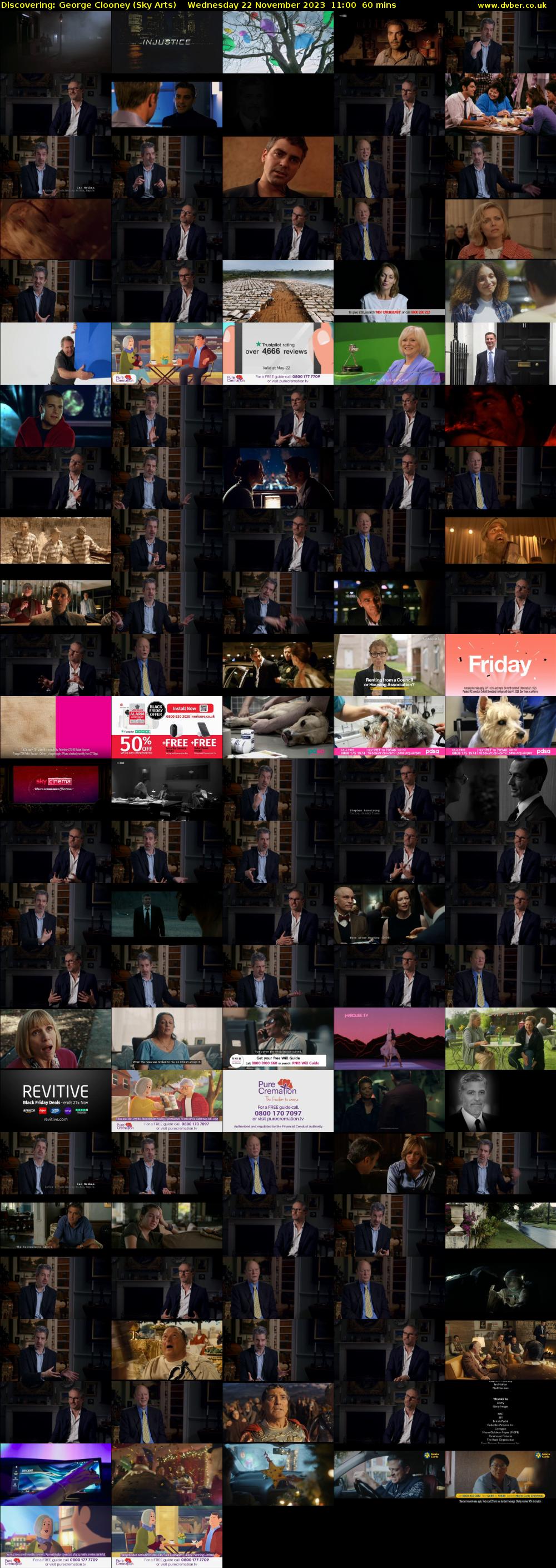 Discovering: George Clooney (Sky Arts) Wednesday 22 November 2023 11:00 - 12:00