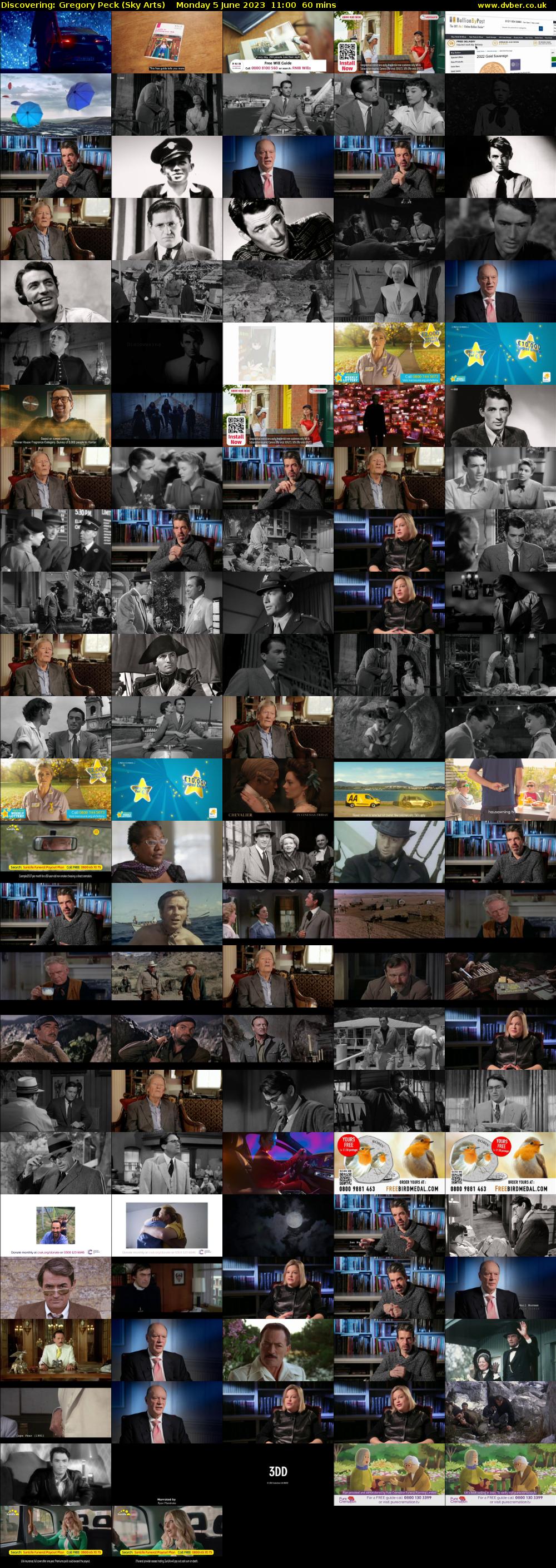 Discovering: Gregory Peck (Sky Arts) Monday 5 June 2023 11:00 - 12:00