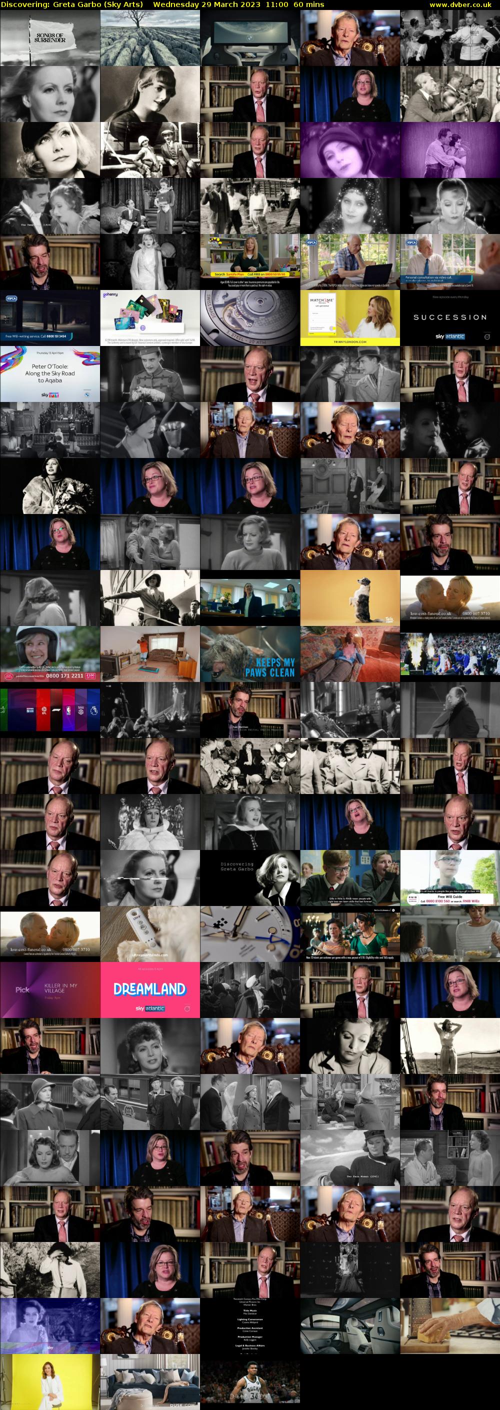 Discovering: Greta Garbo (Sky Arts) Wednesday 29 March 2023 11:00 - 12:00