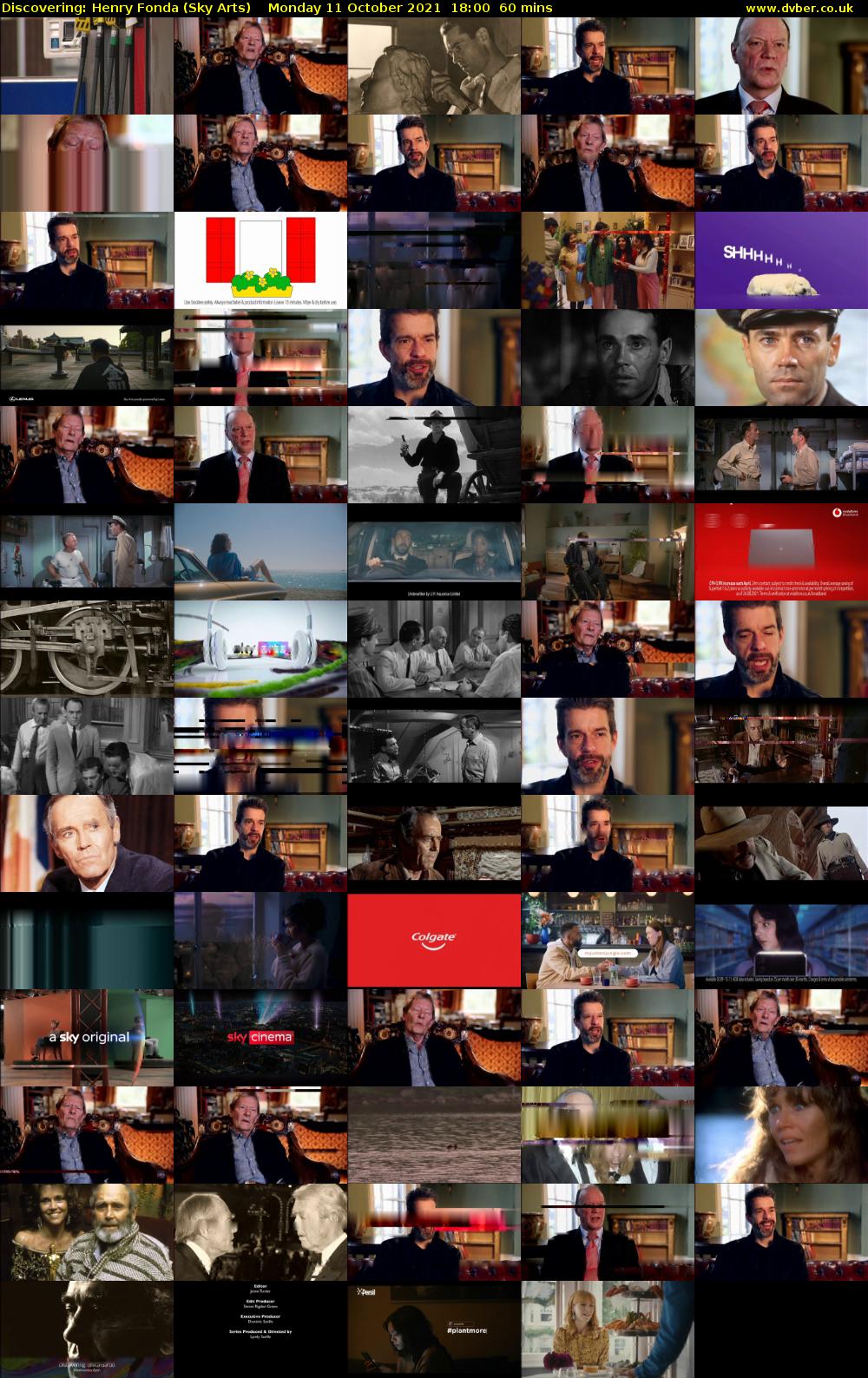 Discovering: Henry Fonda (Sky Arts) Monday 11 October 2021 18:00 - 19:00