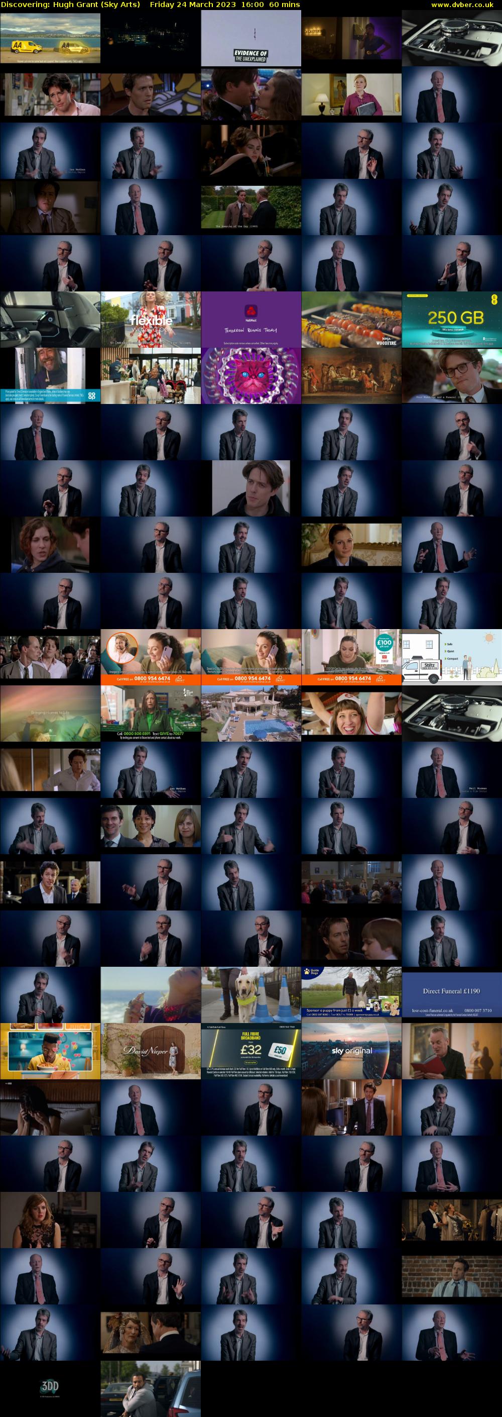 Discovering: Hugh Grant (Sky Arts) Friday 24 March 2023 16:00 - 17:00