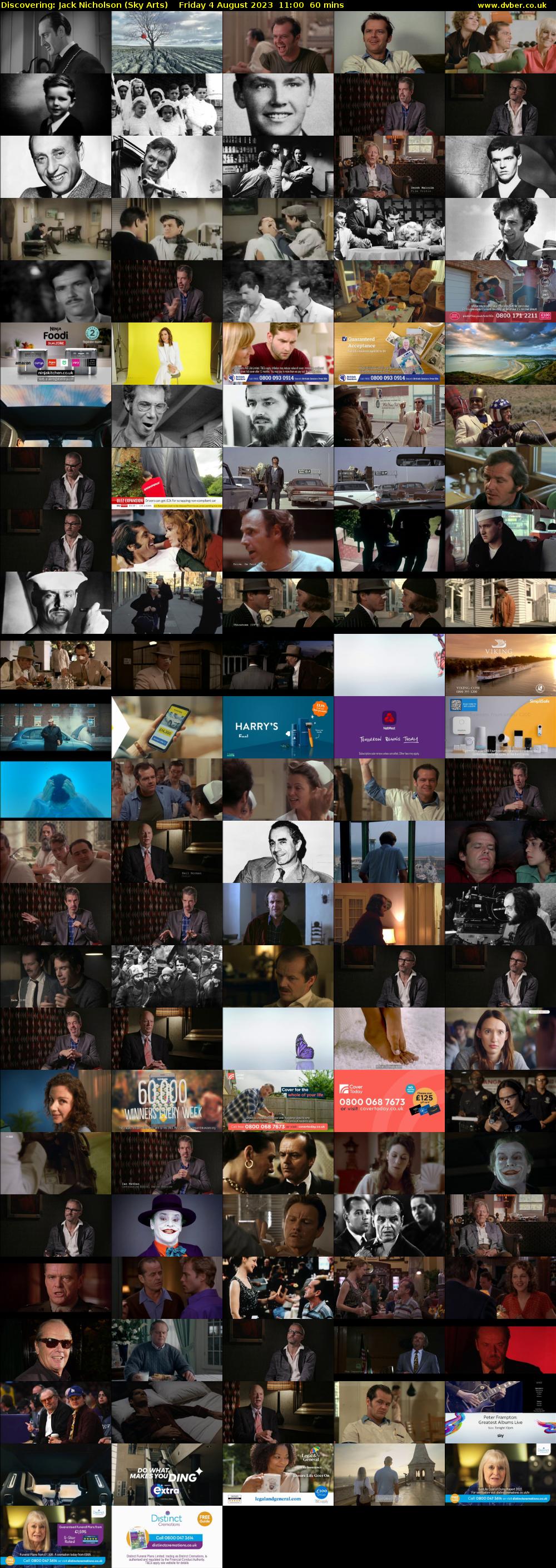 Discovering: Jack Nicholson (Sky Arts) Friday 4 August 2023 11:00 - 12:00