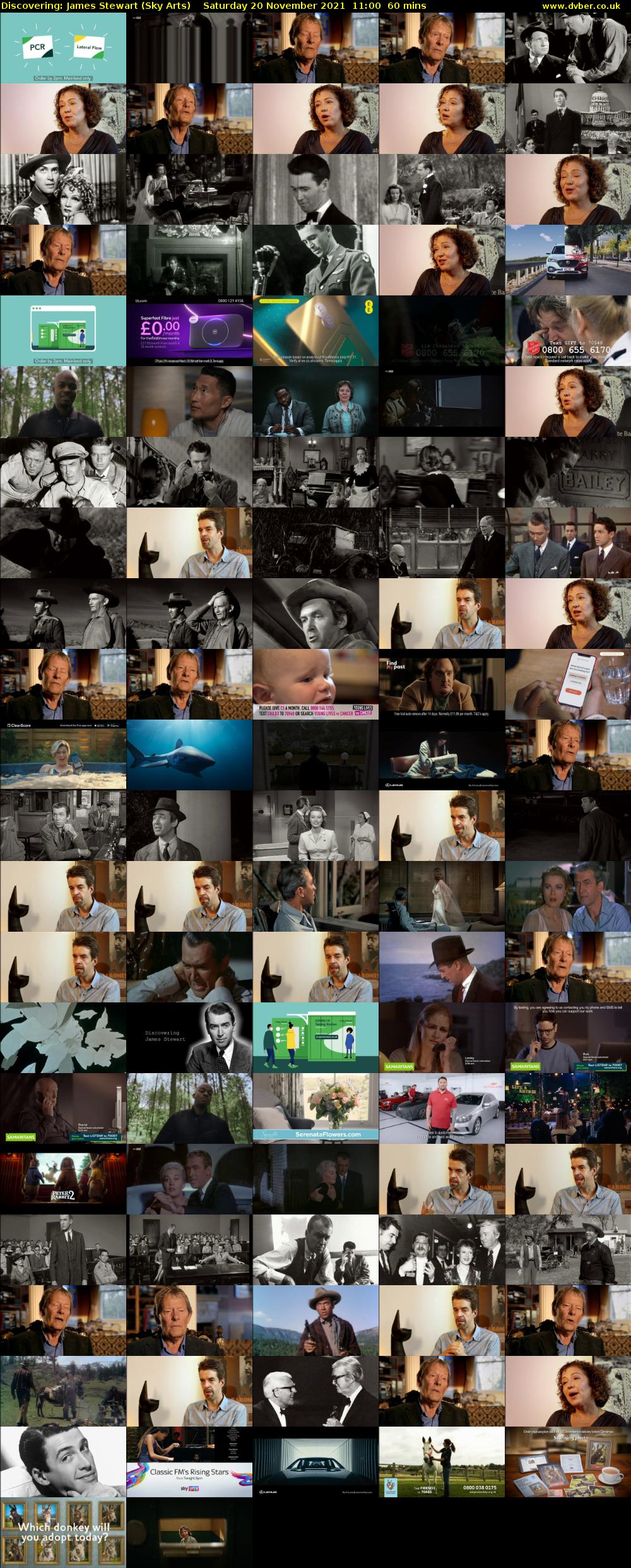 Discovering: James Stewart (Sky Arts) Saturday 20 November 2021 11:00 - 12:00