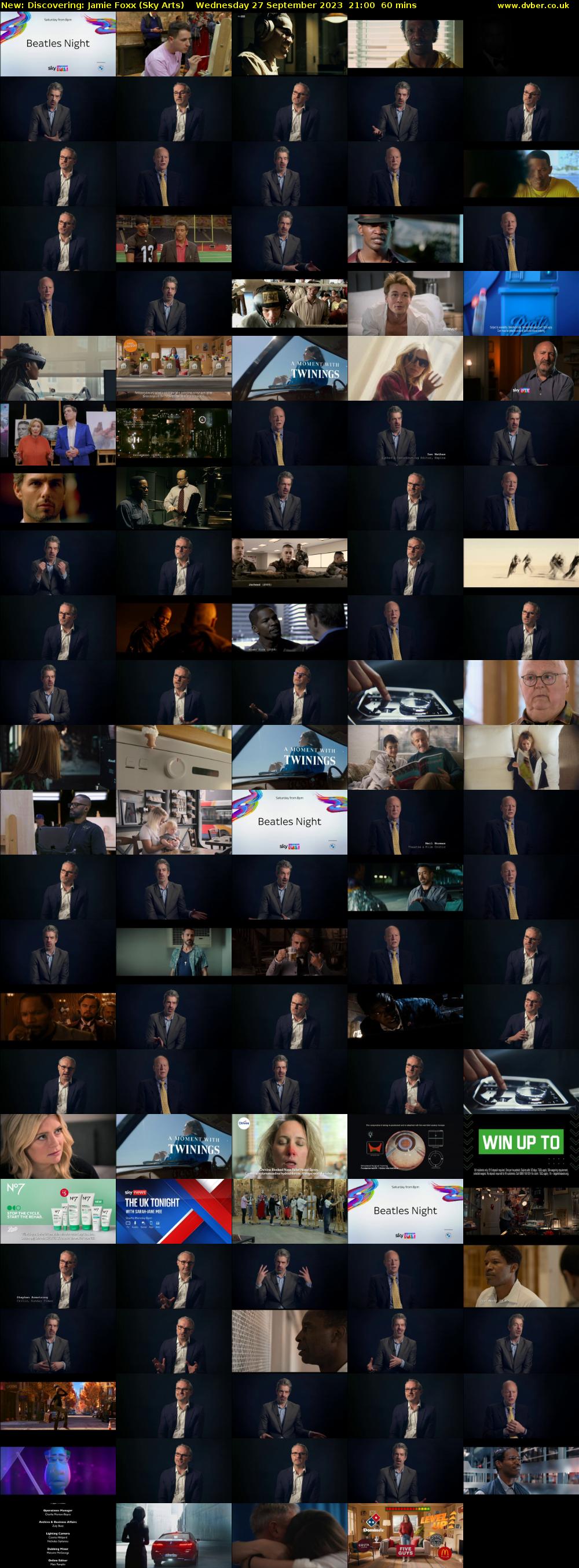 Discovering: Jamie Foxx (Sky Arts) Wednesday 27 September 2023 21:00 - 22:00