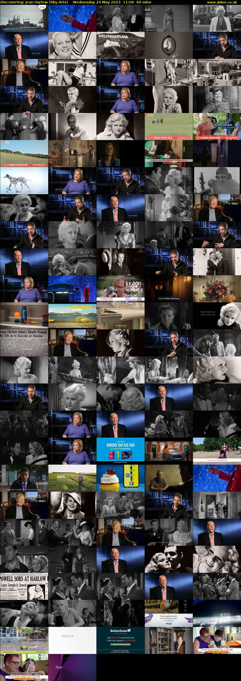 Discovering: Jean Harlow (Sky Arts) Wednesday 24 May 2023 11:00 - 12:00