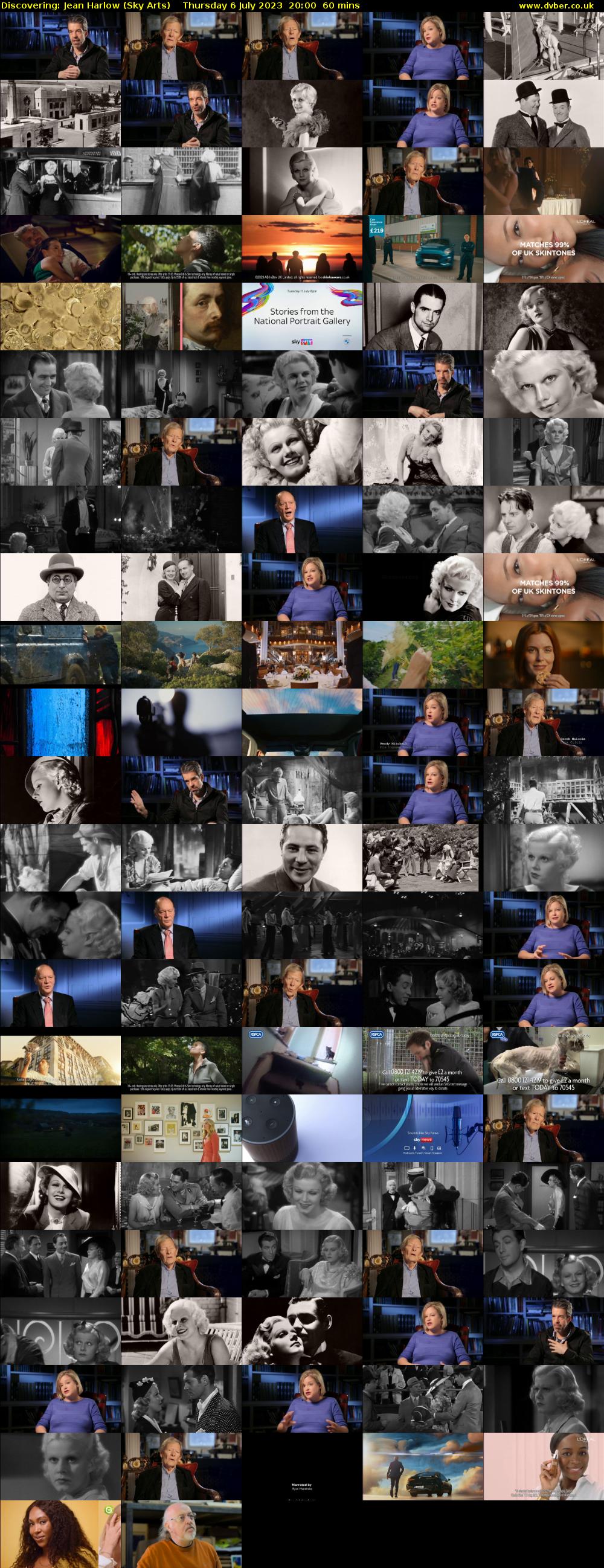 Discovering: Jean Harlow (Sky Arts) Thursday 6 July 2023 20:00 - 21:00