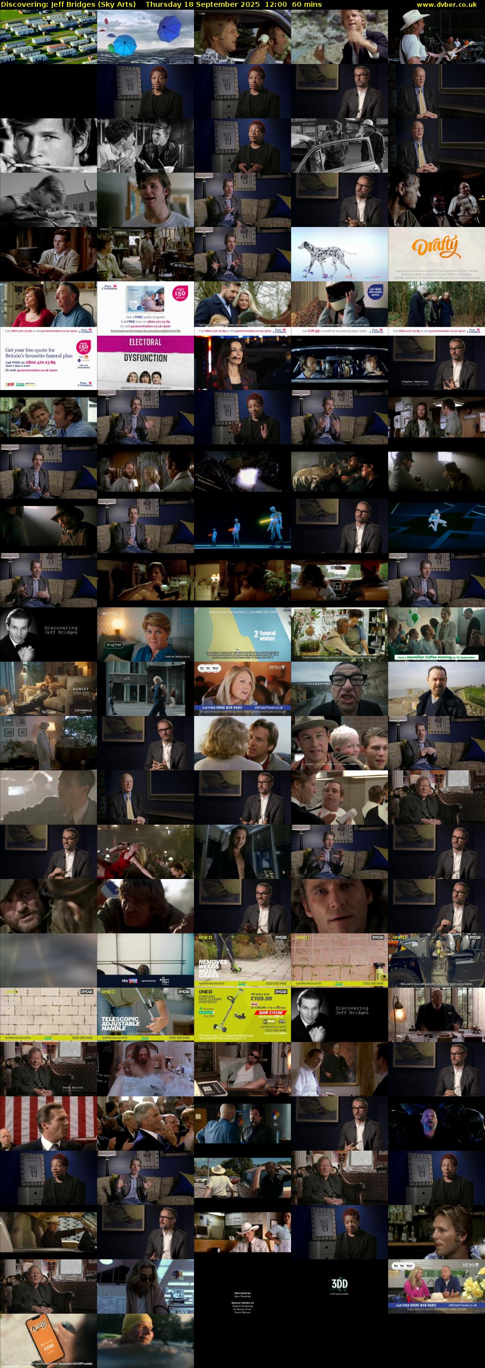 Discovering: Jeff Bridges (Sky Arts) Thursday 18 September 2025 12:00 - 13:00