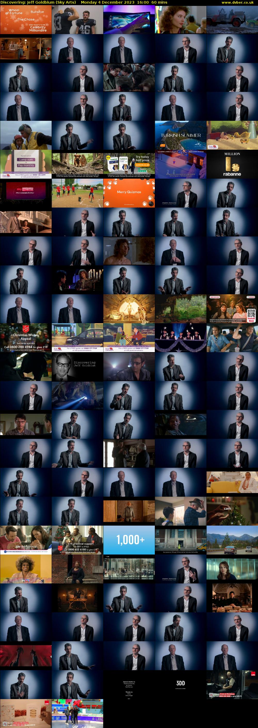 Discovering: Jeff Goldblum (Sky Arts) Monday 4 December 2023 16:00 - 17:00