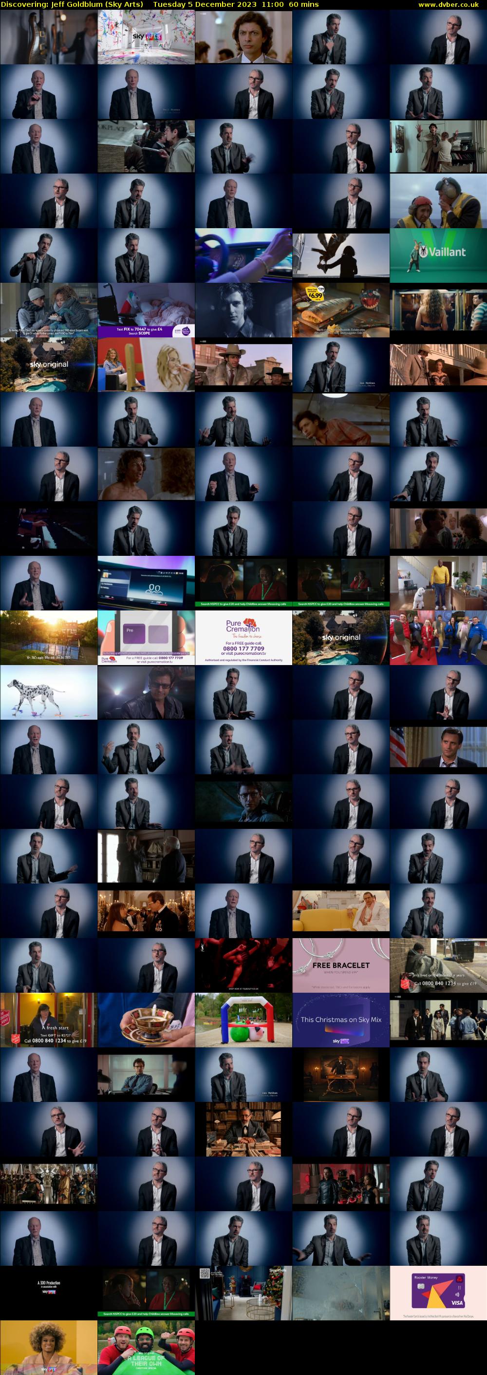 Discovering: Jeff Goldblum (Sky Arts) Tuesday 5 December 2023 11:00 - 12:00