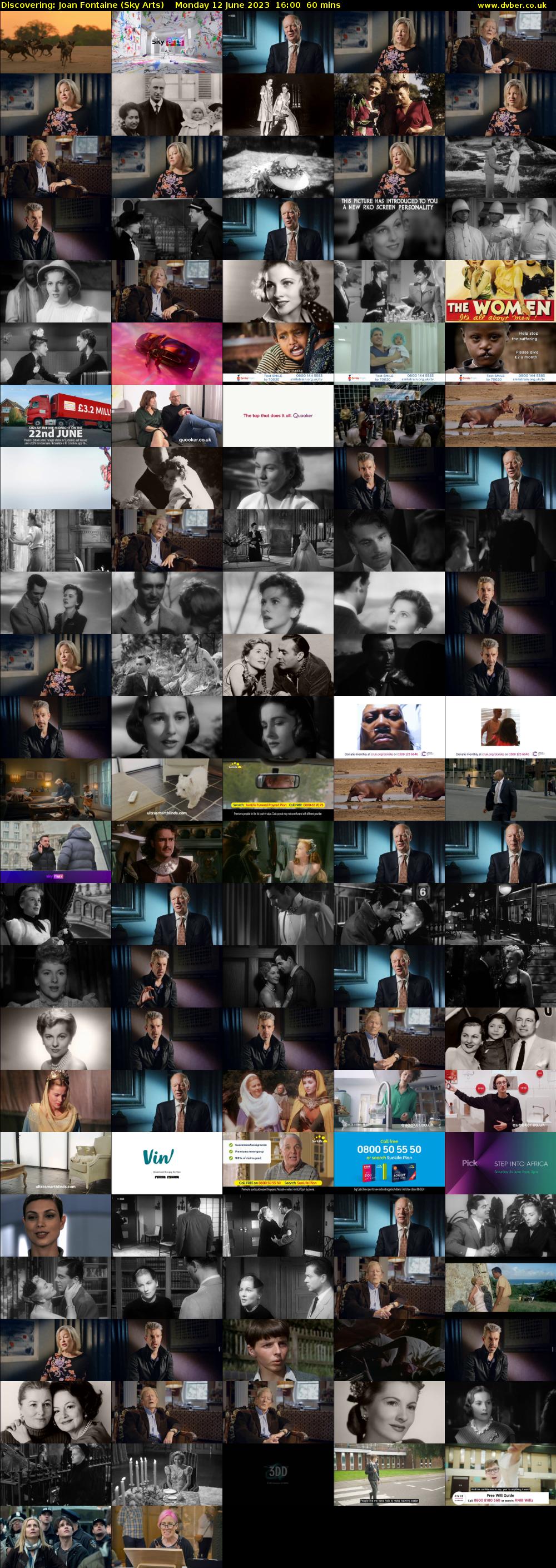 Discovering: Joan Fontaine (Sky Arts) Monday 12 June 2023 16:00 - 17:00