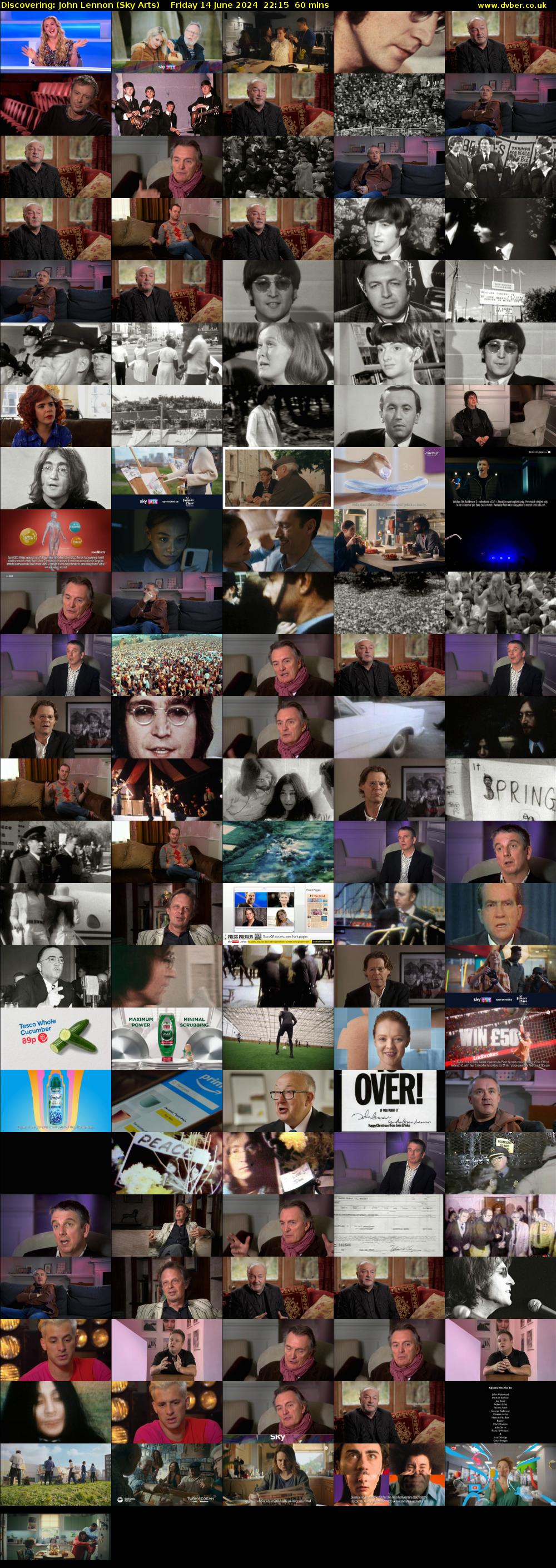 Discovering: John Lennon (Sky Arts) Friday 14 June 2024 22:15 - 23:15