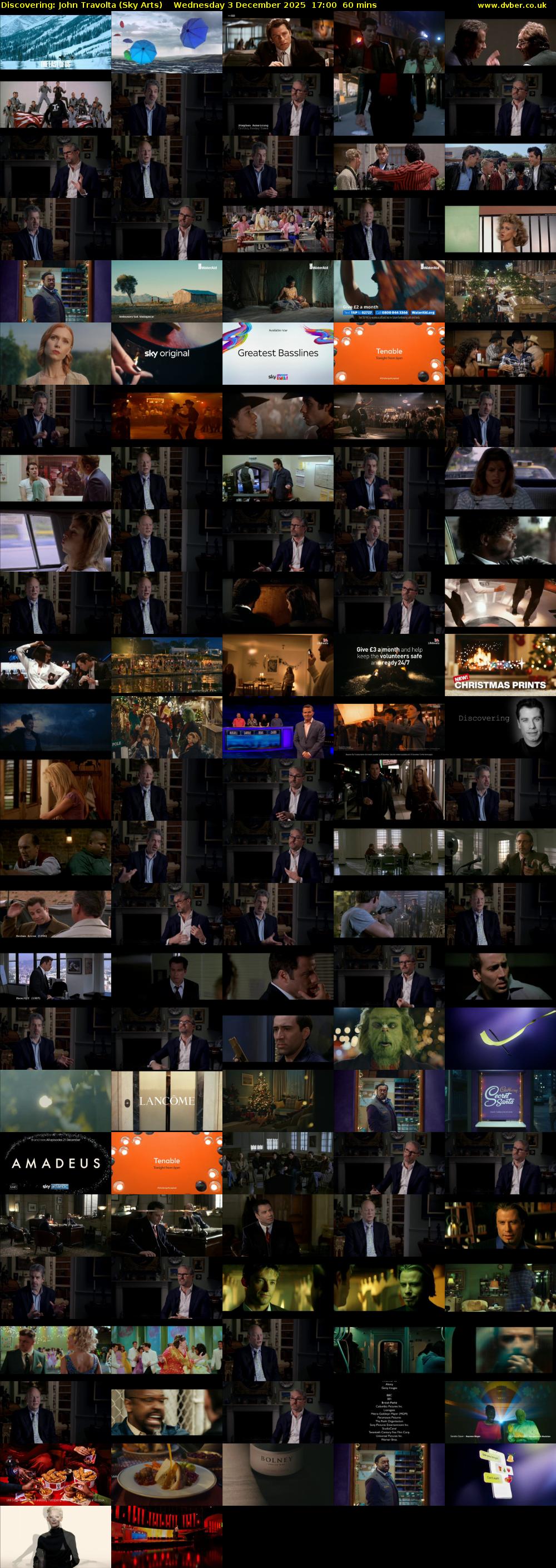 Discovering: John Travolta (Sky Arts) Wednesday 3 December 2025 17:00 - 18:00