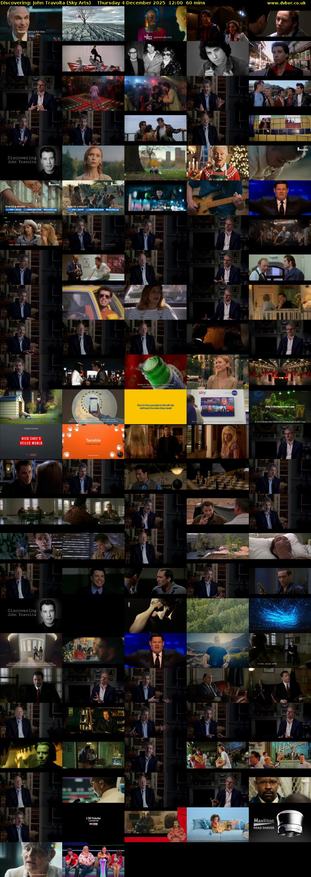 Discovering: John Travolta (Sky Arts) Thursday 4 December 2025 12:00 - 13:00