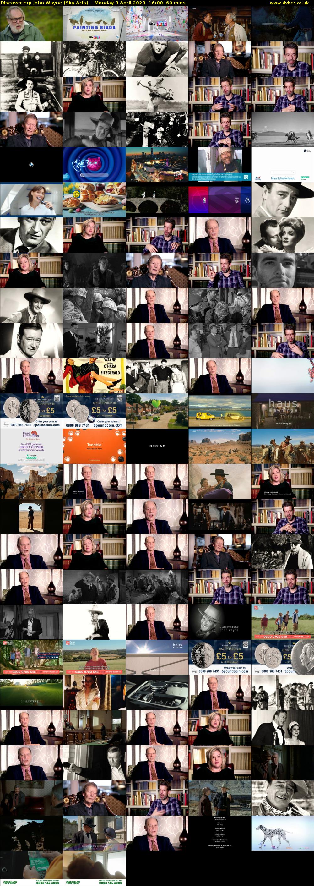 Discovering: John Wayne (Sky Arts) Monday 3 April 2023 16:00 - 17:00