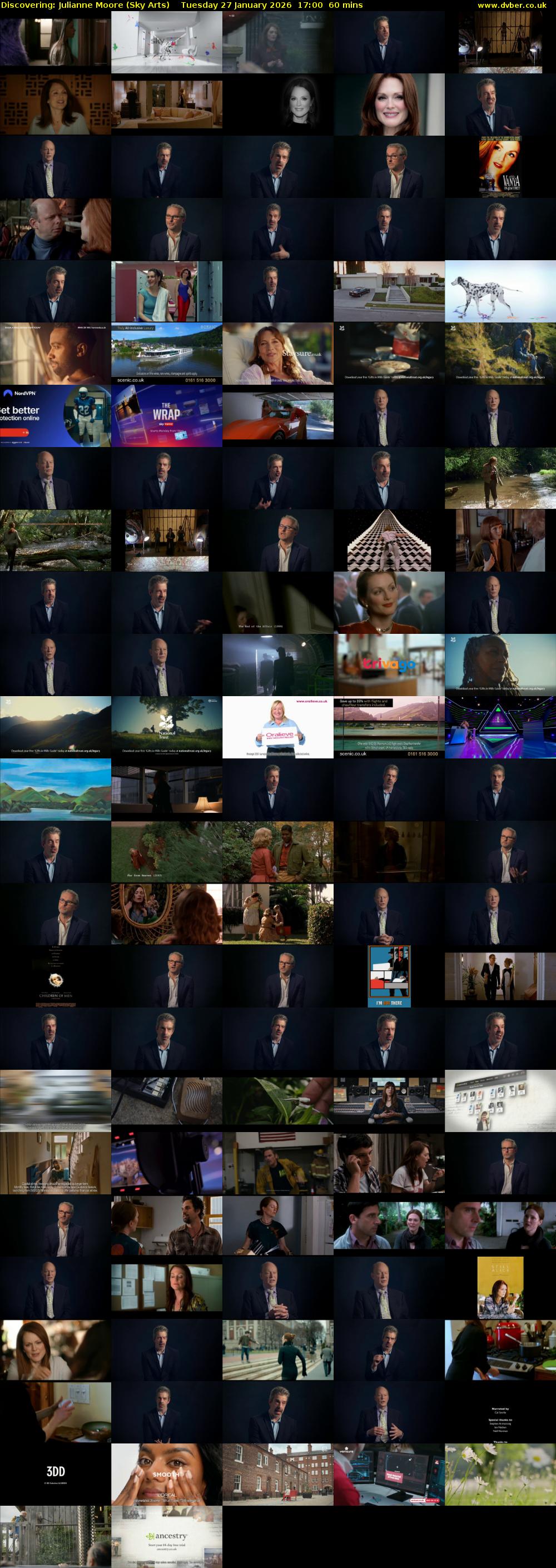 Discovering: Julianne Moore (Sky Arts) Tuesday 27 January 2026 17:00 - 18:00