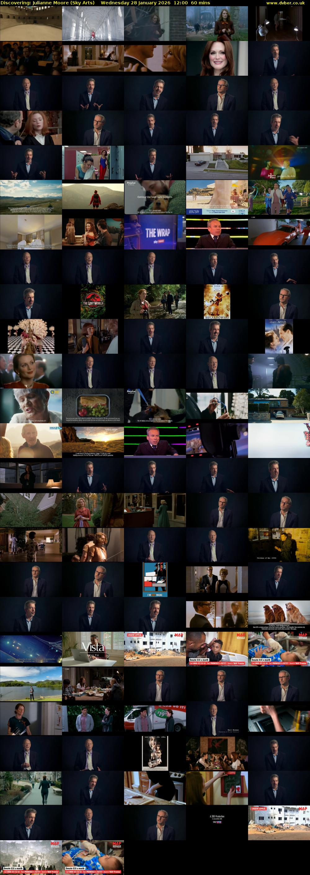 Discovering: Julianne Moore (Sky Arts) Wednesday 28 January 2026 12:00 - 13:00