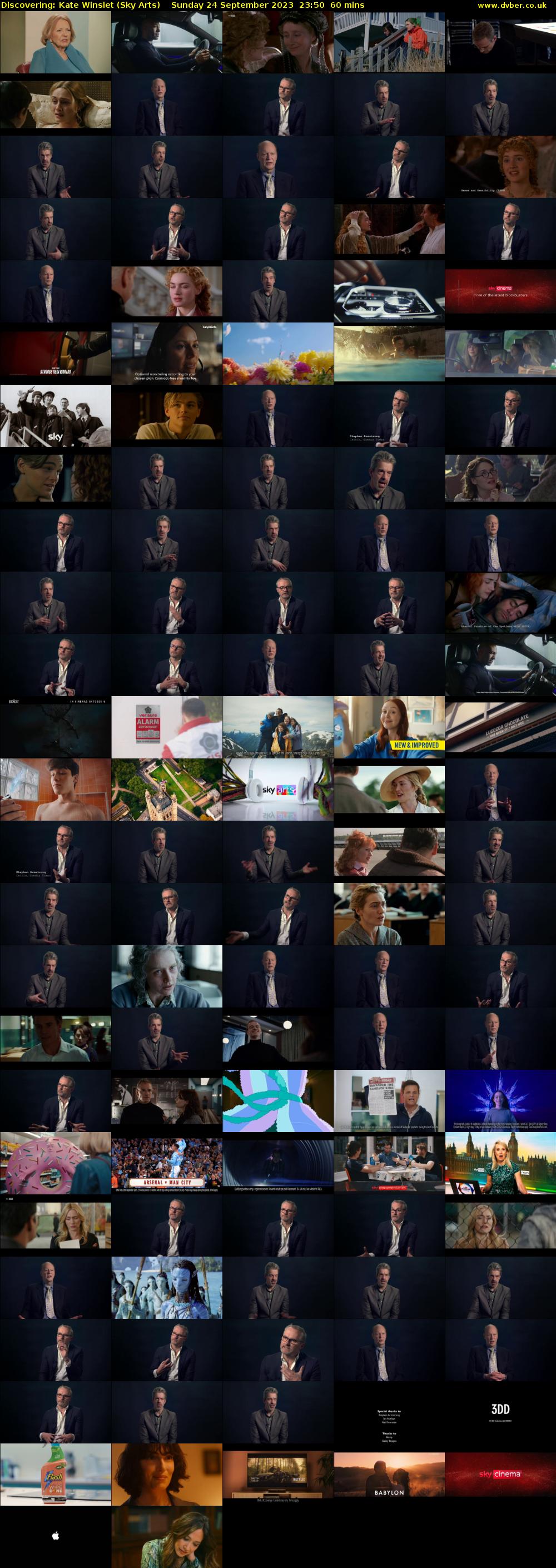 Discovering: Kate Winslet (Sky Arts) Sunday 24 September 2023 23:50 - 00:50