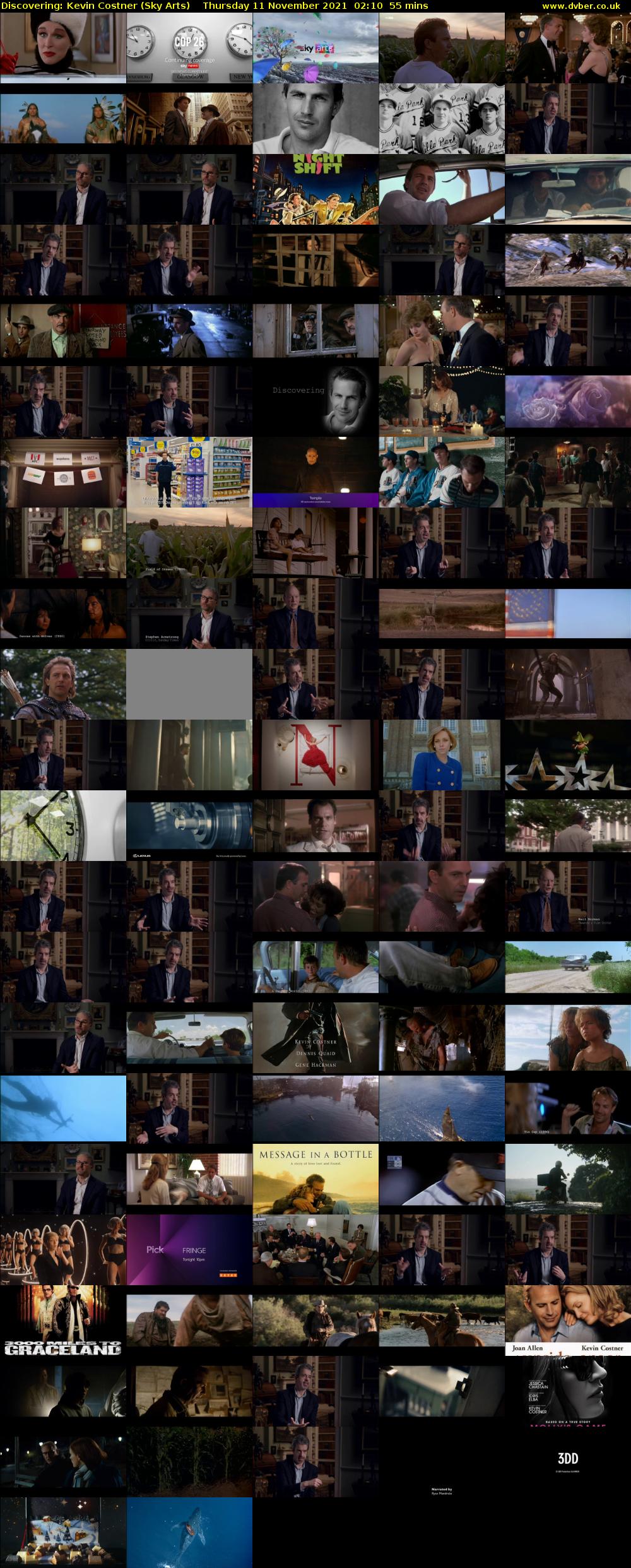 Discovering: Kevin Costner (Sky Arts) Thursday 11 November 2021 02:10 - 03:05